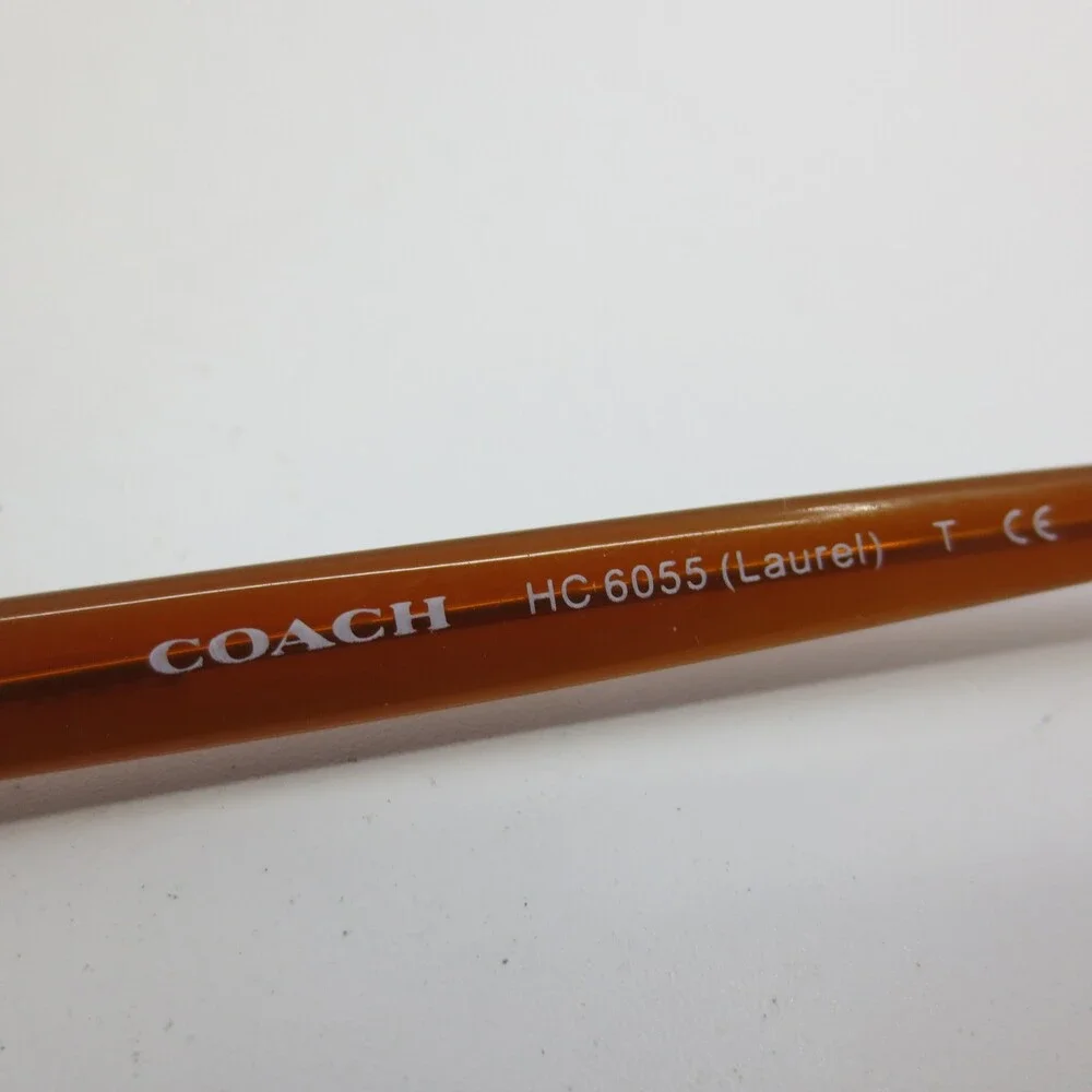 Coach Laurel HC 6055 5251 Milky Saddle Brown Eyeglass Frames 52-17-135 Womens - Picture 5 of 7